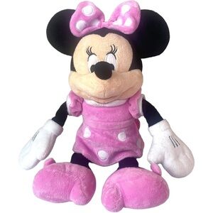 MINNIE MOUSE DISNEY 16” Plush Stuffed Animal By Just Play, LLC.